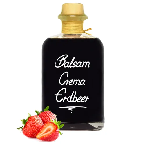 Balsamico Creme Erdbeere 0,5L mit orig. Crema di Aceto Balsamico di Modena IGP