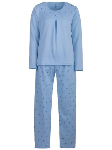 Lucky Schlafanzug Pyjama Set Thermo - Spitzendruck Schleife
