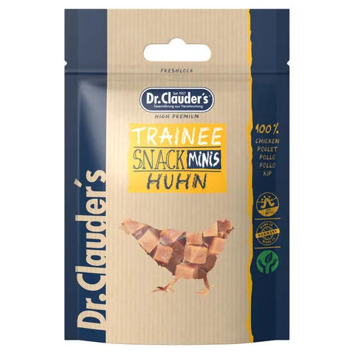 Dr. Clauders Trainee Snack Minis Huhn 50 g, NEU
