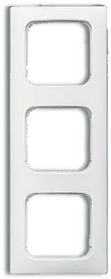 Busch-Jaeger 2513-214K-102 Abdeckrahmen, Reflex Si Linear, 3-fach Rahmen, alpinweiß (2CKA001725A1496)