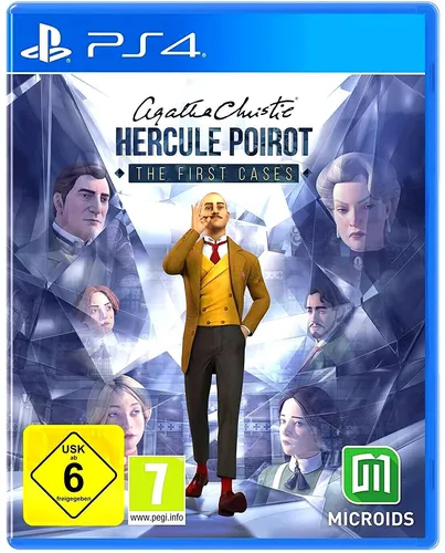 Agatha Christie - Hercule Poirot: The First Cases für PS4 - Abenteuer-Spiel mit packender Kriminalgeschichte und spannenden Rätseln für alle Fans von Detektivgeschichten.