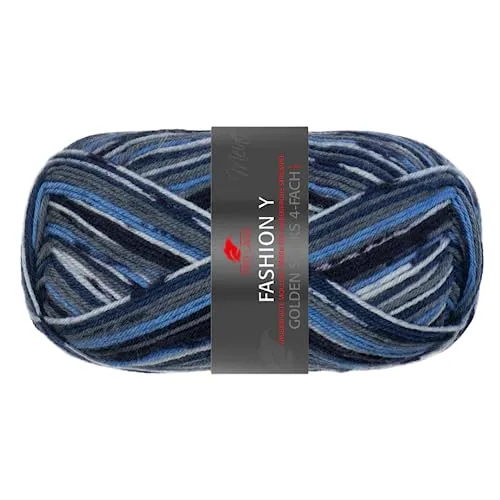 Pro Lana Golden Socks Fashion Y S21 - Blau/Grau/Dunkelblau