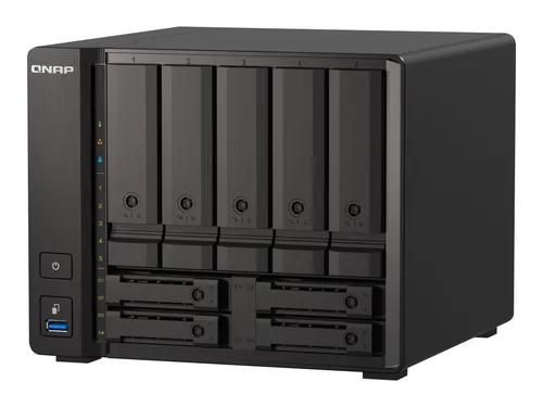 QNAP TS-h973AX-8G - NAS mit 0 TB, leistungsstarker Multimedia-Netzwerkspeicher für vielseitige Anwendungen