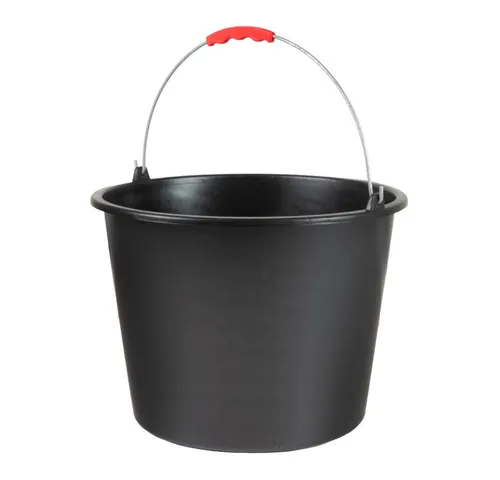 Prima-Online Baueimer 5 Set Mörtelkübel Baueimer 12L I 16L I 20L bequemer Griff, 20 Liter