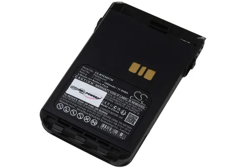 Powery Akku für Motorola XiR E8600 / XiR E8608 – 1600 mAh - Hochwertiger Li-Ion Akku mit 1600 mAh und 7.4 V, ideal für zuverlässige Funkkommunikation. Kompakt und langlebig – perfekt für den täglichen Einsatz im Funkzubehör.