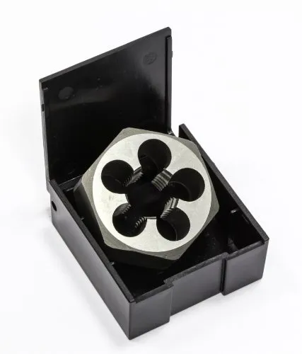 Sechskantmutter HSS DIN 382 M 16X1,5 - Zubehör für Elektrowerkzeug, ideal zum Nachschneiden und Reparieren beschädigter Gewinde, auch an schwer zugänglichen Stellen.