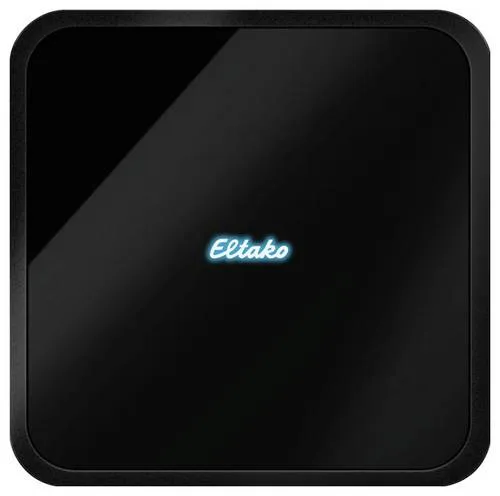 Eltako Controller MiniSafe2 Smart Home - Steuerzentrale für Smart Home, ermöglicht die einfache Bedienung von Licht, Klima und Sicherheit über die GFA5-App und Sprachbefehle, auch offline nutzbar.