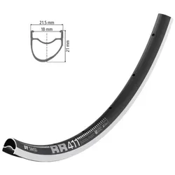 DT Swiss RR 411 Asymmetric Felge