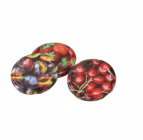 axentia Deckel Schraubdeckel Frucht, 3 Stück, 66 mm 292177, (1-tlg)