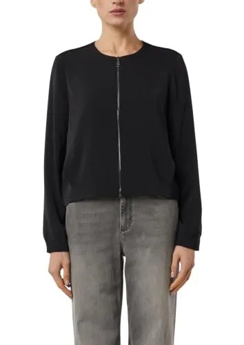 Boleroblazer COMMA für Damen, schwarz, Gr. 40 in schwarz von comma,