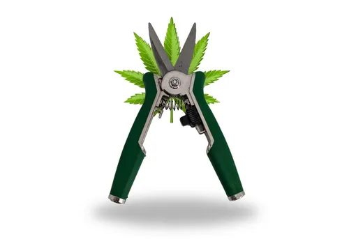 TronicXL Gartenschere Grow Ernteschere Gartenschere Schere für Growbox Zelt Trimmen ernte, (1-tlg), Grower Zubehör für Growschrank Growzelt Komplettset