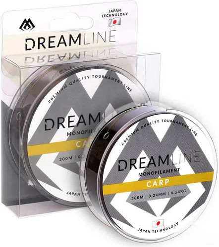Mikado Dreamline Carp Karpfenlinie 300 M Schwarz 0.260 mm Schwarz 0.260 mm