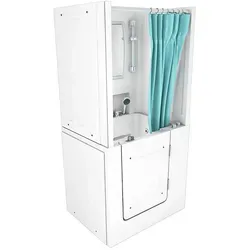 Seniorendusche und Wannen-Kombination S02D-WP-C-R mit Whirlpool