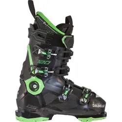 DALBELLO Alpinskischuh DS 120 MS - Herren, black/green race (26.5 MP) - Skischuhe mit innovativer Passform und hervorragendem Halt für optimale Performance auf der Piste.