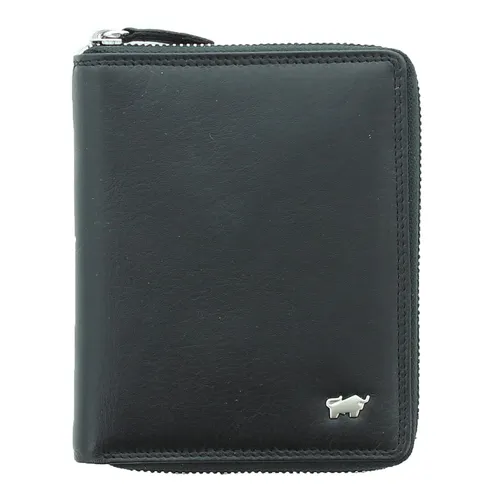 BRAUN BÜFFEL Damen Geldbörse Golf 2.0 - Hochformat aus echtem Leder, 8 Kartenfächer und umlaufender Reißverschluss für optimale Sicherheit