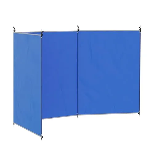 Outsunny Faltbarer Windschutz für Camping und Strand