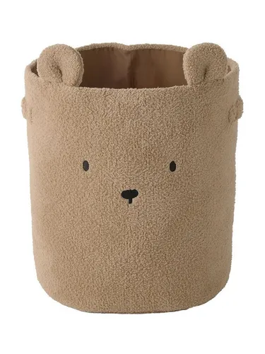 vertbaudet Aufbewahrungskorb BÄR XL - Dekokörbe aus weichem Teddyfleece, ideal zur stilvollen Aufbewahrung von Spielzeug im Kinderzimmer.
