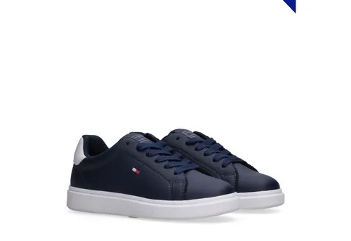 Tommy Hilfiger Sneaker Schnürschuh, Halbschuh Retro Sneaker mit Logoverzierung