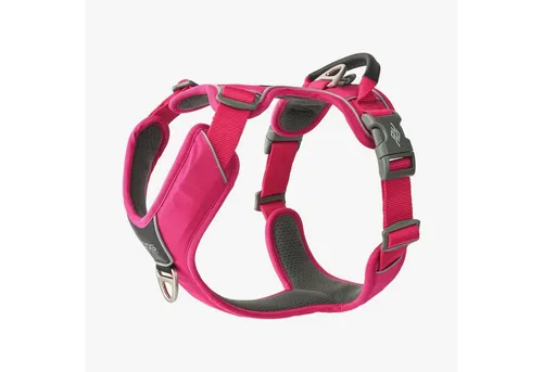 Dog Copenhagen V3 Comfort Walk Pro Geschirr Wild Rose XS - Das Dog Copenhagen V3 Comfort Walk Pro Geschirr bietet eine optimale Passform mit vier Einstellpunkten und atmungsaktiver Polsterung. Ideal für Spaziergänge, mit zwei Leinenbefestigungen für mehr Kontrolle und Flexibilität.