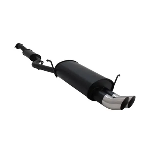 Novus Sportauspuff für BMW E36 Compact 318Ti 2x76mm DTM Endschalldämpfer mit ABE