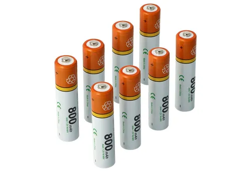 vhbw Akku passend für Siemens Gigaset C575, C610H, CL390, C610A, C610, Akku Akku NiMH 800 mAh (1,2 V), Leistungsfähige Austausch-Akkus für Telefon, Festnetz oder schnurloses