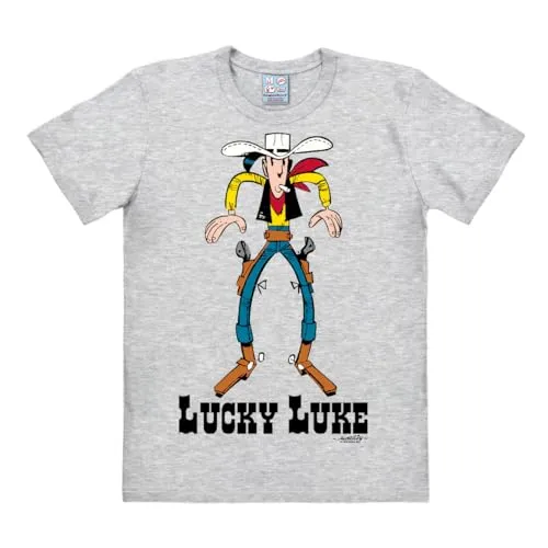 Logoshirt® Lucky Luke T-Shirt für Damen & Herren
