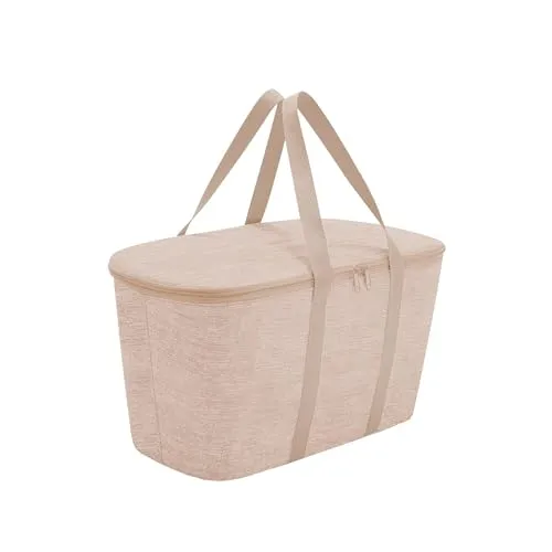 reisenthel coolerbag Twist Coffee – Hochwertige Kühltasche für Picknick & Einkauf - Diese isolierende Kühltasche hält Snacks und Getränke zuverlässig kühl. Mit robustem Polyester, dickem Isolationsmaterial und praktischem Zwei-Wege-Reißverschluss ist sie der ideale Begleiter für unterwegs.