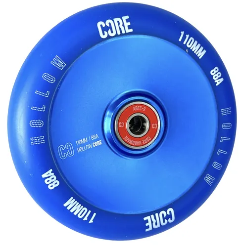 Core Hollow V2 Stunt-Scooter Rolle 110mm royal blue - Hochwertige 110mm Rollen für Stunt-Scooter, robuster PU-Material für optimale Performance und Langlebigkeit