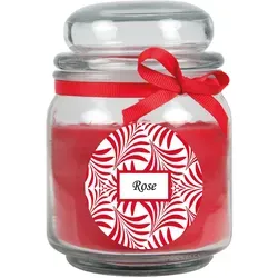 HS Candle Duftkerze im Glas in pink von HS Candle