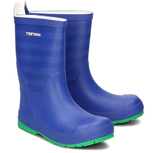 Tretorn Kinder Gränna Gummistiefel - Größe 31, Blau - Gummistiefel für Kinder, farbenfroh und wasserdicht, perfekt für Regenwetter und unbeschwertes Spielen im Freien.
