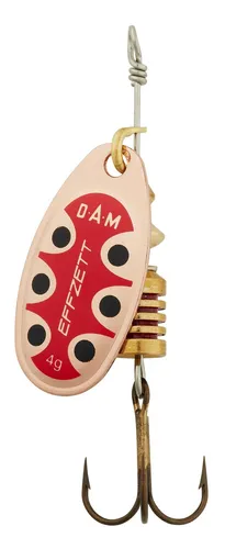DAM STANDARD SPINNER #5 12G SINKING COPPER BLACK DOT von DAM