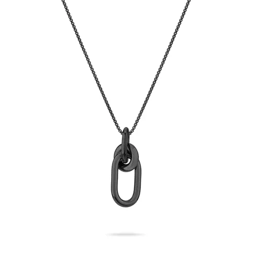 Liebeskind Berlin Damen Halskette LJ-1787-N-45 in schwarz von Liebeskind Berlin