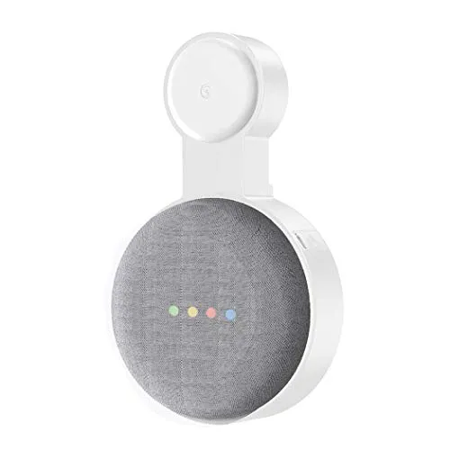 Baaletc Wandhalterung für Home Mini,Nest Mini (2nd gen) Halterung Ständer für Home Voice Assistants, Wall Mount/Direkt Aufgehängt Stecker in Küche Badezimmer Schlafzimmer