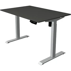 Kerkmann Schreibtisch Move 1, elektrisch höhenverstellbar - Kinderschreibtisch in anthrazit/silber, mit Memory-Funktion und Kollisionsschutz, ideal für ergonomisches Arbeiten und individuelles Wachstum.