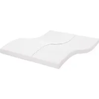 vidaXL Schaumstoffmatratze 160x210 cm - 7-Zonen für optimalen Schlaf - Matratze mit 7 Liegezonen für effektive Druckentlastung und maximalen Komfort. Der Bezug ist pflegeleicht und waschbar bis 40 °C. Ideal für erholsame Nächte!