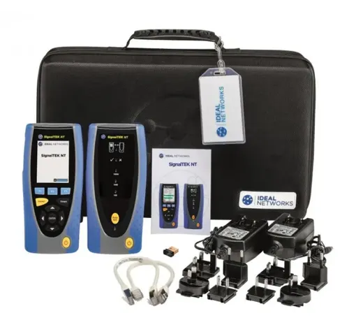 TREND Networks Transmission-Tester NT SignalTEK NT R156005 - Multifunktionaler Netzwerk-Tester mit Touchscreen, ideal für präzise Gigabit-Leistungsmessungen und ortsunabhängige Testergebnisse per App.