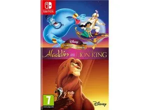 Disney Classic Games: Aladdin and the Lion King - Nintendo Switch - Erlebe die zeitlosen Abenteuer von Aladdin und dem König der Löwen auf der Nintendo Switch. Nostalgisches Gameplay und verbesserte Grafik für stundenlangen Spielspaß.