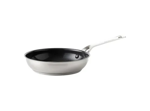 KitchenAid Edelstahl Bratpfanne 20cm - PFAS-frei - Pfanne mit gesunder keramischer Antihaftbeschichtung, induktions- und backofengeeignet. Ideal für gesundes Kochen ohne schädliche Chemikalien.