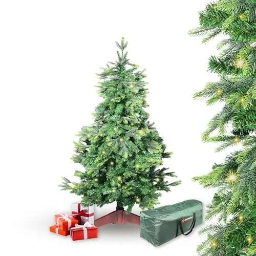 Gartenpirat Künstlicher Weihnachtsbaum BonTree Tanne 150 cm mit 150 LED