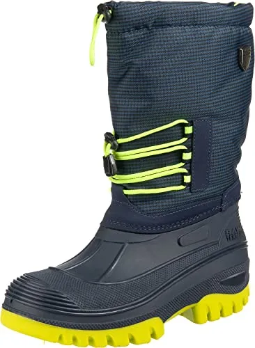CMP Kinder Winterstiefel Ahto WP Snow Boots 27 EU - Wanderschuhe für Kinder, wasserfest dank CLIMAPROTECT-Technologie und ideal für winterliche Abenteuer.