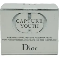 Dior Capture Youth Age-Delay Peeling Creme 50 ml - Tagespflege mit innovativer Peeling-Technologie für ein jugendliches Hautbild und strahlende Frische.