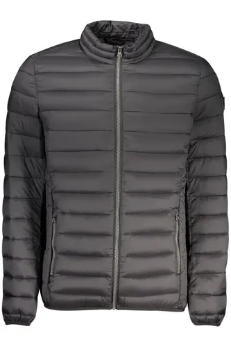 Elegante schwarze Herrenjacke mit Reißverschluss und Taschen - Schwarz - XL - Entdecken Sie die stilvolle schwarze Herrenjacke mit Reißverschluss. Sie vereint modisches Design mit praktischen Taschen für Ihre Essentials. Ideal für den täglichen Einsatz und vielseitig kombinierbar.