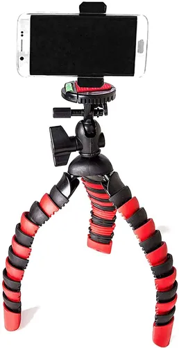 Flexibles Stativ für Smartphone Handy iPhone Halterung Kamera Foto Video Ständer