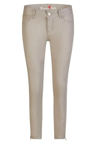 Buena Vista Chinohose Italy V 7/8 Stretch Twill - Chinohose für Damen, italienischer Stil mit außergewöhnlichem Tragekomfort dank 98% Baumwolle und 2% Elasthan, ideal für jeden Anlass.