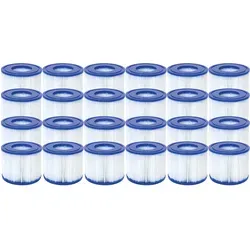 LAY-Z-SPA® Xtras Filterkartusche Gr. VI 24er-Sparset von Bestway