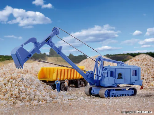 N Kibri Menk Bagger mit Tieflöffel, GMK Modelleisenbahn, Hobby, Zubehör 19102