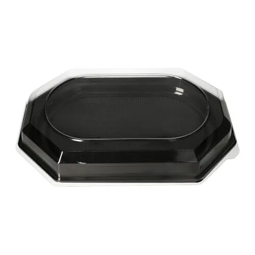 Papstar Servierplatten schwarz