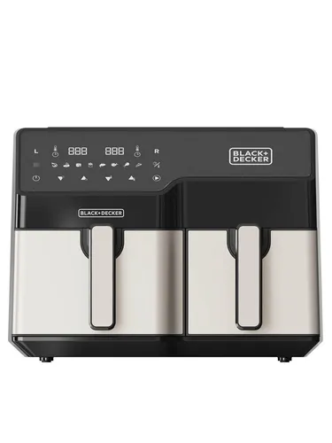 Black+Decker Doppel-Heißluftfritteuse BXAF9000E 2500W