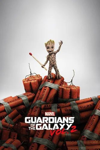 Guardians of the Galaxy Vol. 2 Groot Dynamite 61 x 91,5 cm