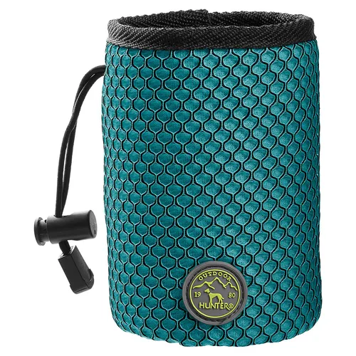 Hunter Gürteltasche Hilo Basic türkis für Hund, Snack Aufbewahrung 14x10x8 cm